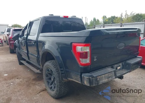 2021 Ford F-150 Lariat from USA, damaged, VIN 1FTFW1E53MFA09782